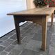 Table de ferme en noyer