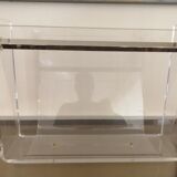 Magazine rack by David Lange for Roche Bobois