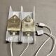 Pair of Scandinavian design wall lights from the 1950s.