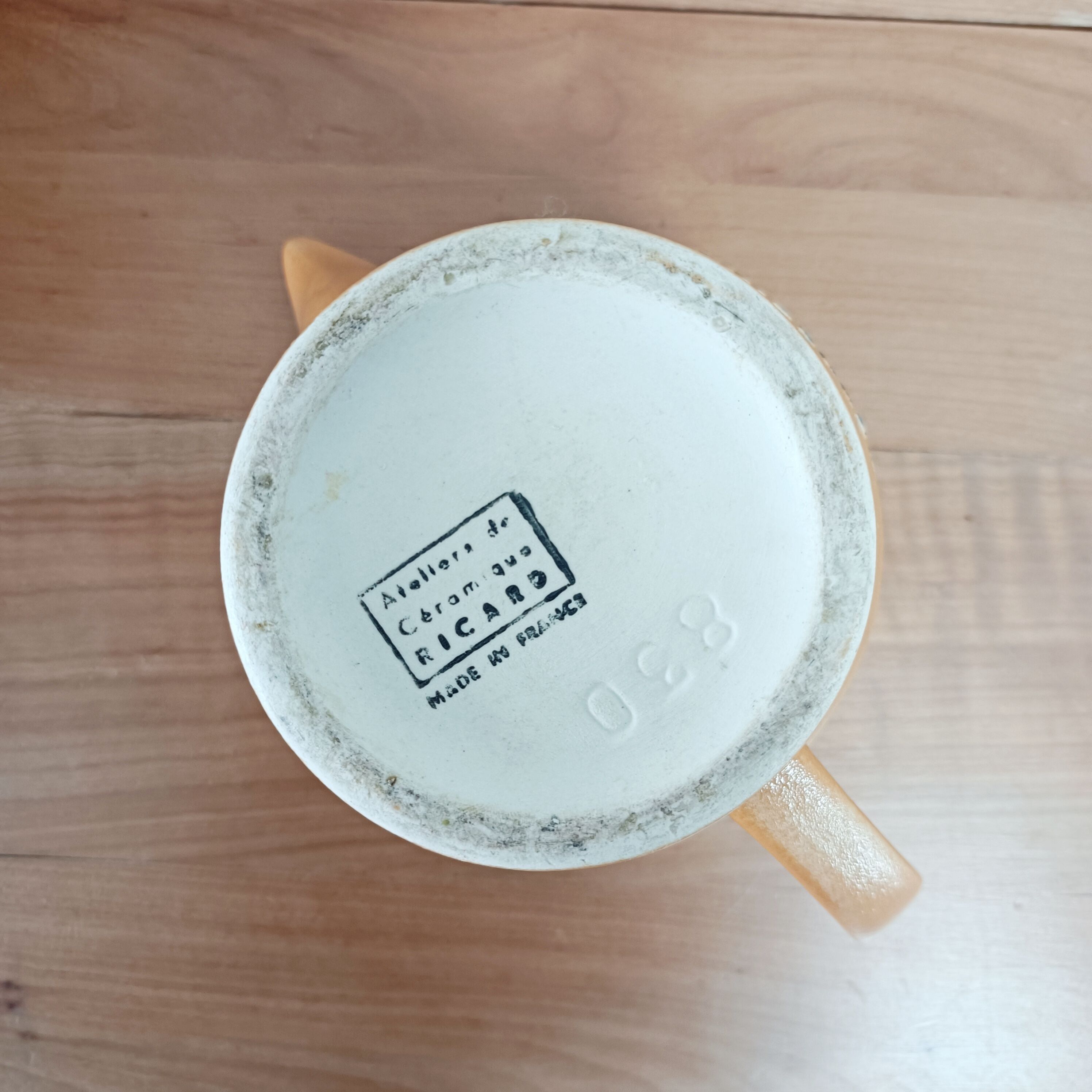 Stoneware pitcher Ricard anisette