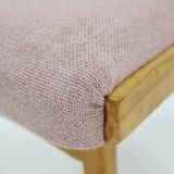 1960s Antonin Suman Set of Four Dining chairs in Beech Wood , Czechoslovakia