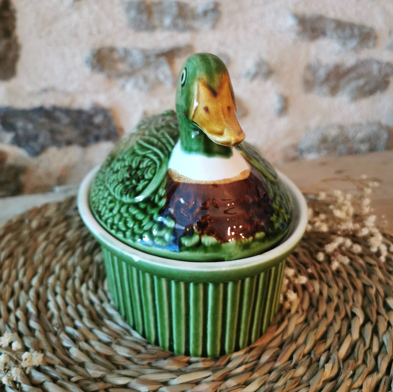 Caugant Green Duck Terrine Barbotine