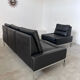 Leather Sofa and Armchair design Hans Peter Piehl for Wilkhahn 60s