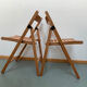 Paire de chaises pliantes