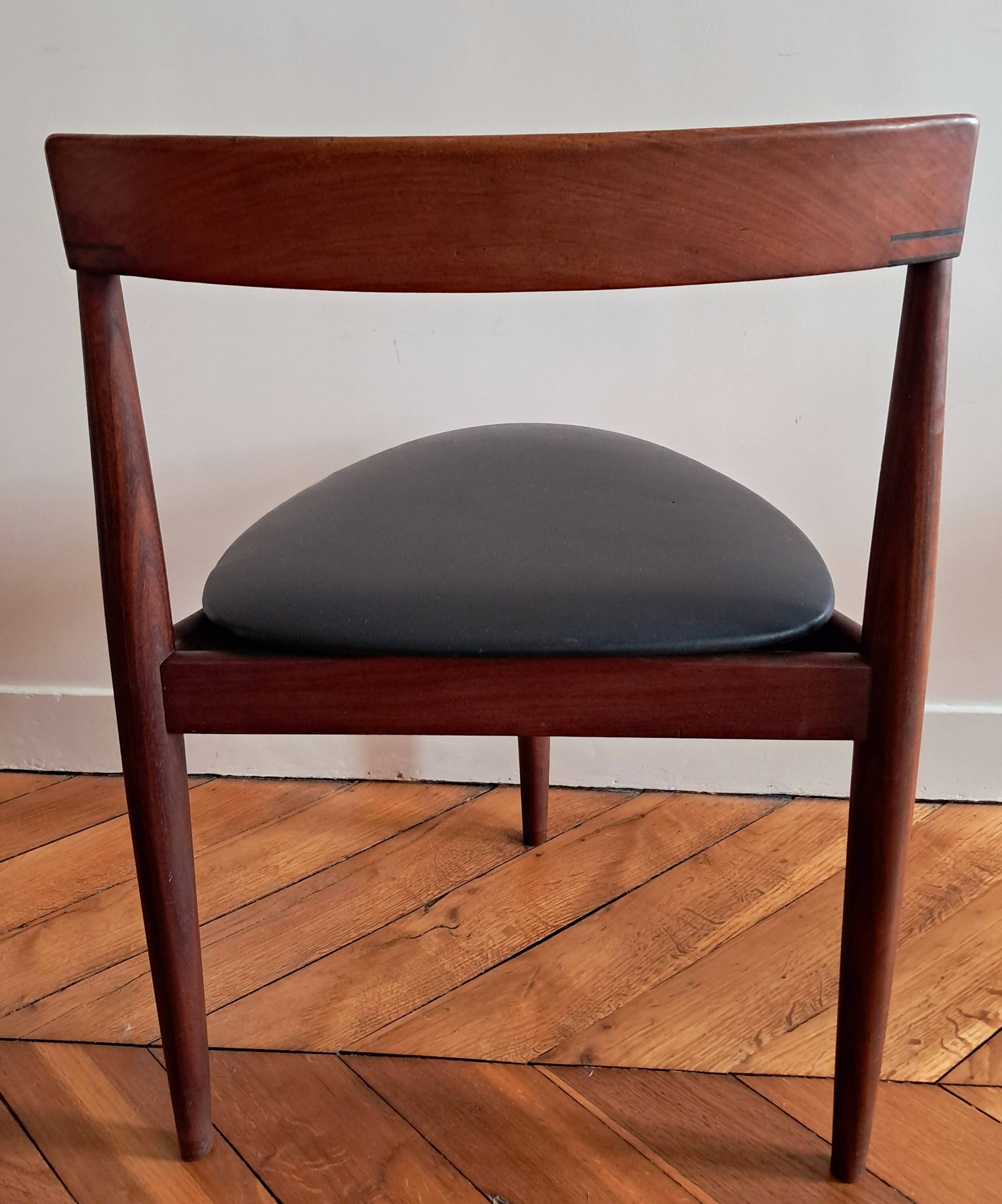 Vintage "Roundette" chair by Hans Olsen for Frem Rjole, Denmark