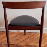 Vintage "Roundette" chair by Hans Olsen for Frem Rjole, Denmark