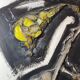 Abstract table, Gilbert AUQUIERE "Fusion XXI" mixed media, 1965