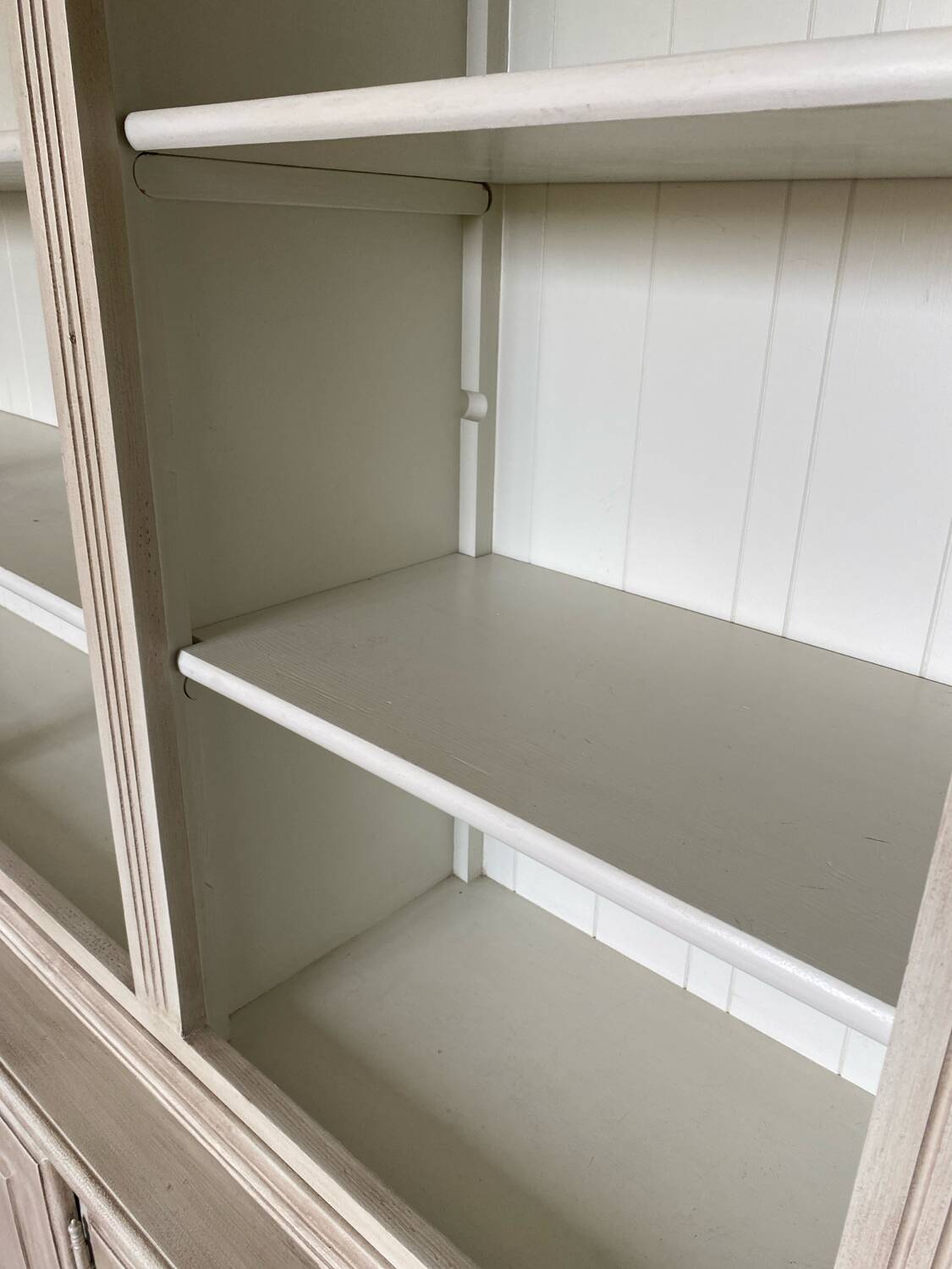 Bookcase, ecru wood, Basic Line brand by Luc Meganck