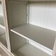 Bookcase, ecru wood, Basic Line brand by Luc Meganck