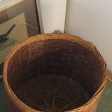 Wicker rattan planter