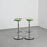 Tabourets de bar "Faucheuse" par Etienne Fermigier pour Mirima