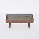 Elegant Danish Midcentury Teak wooden Planter Box with inlay metal tub