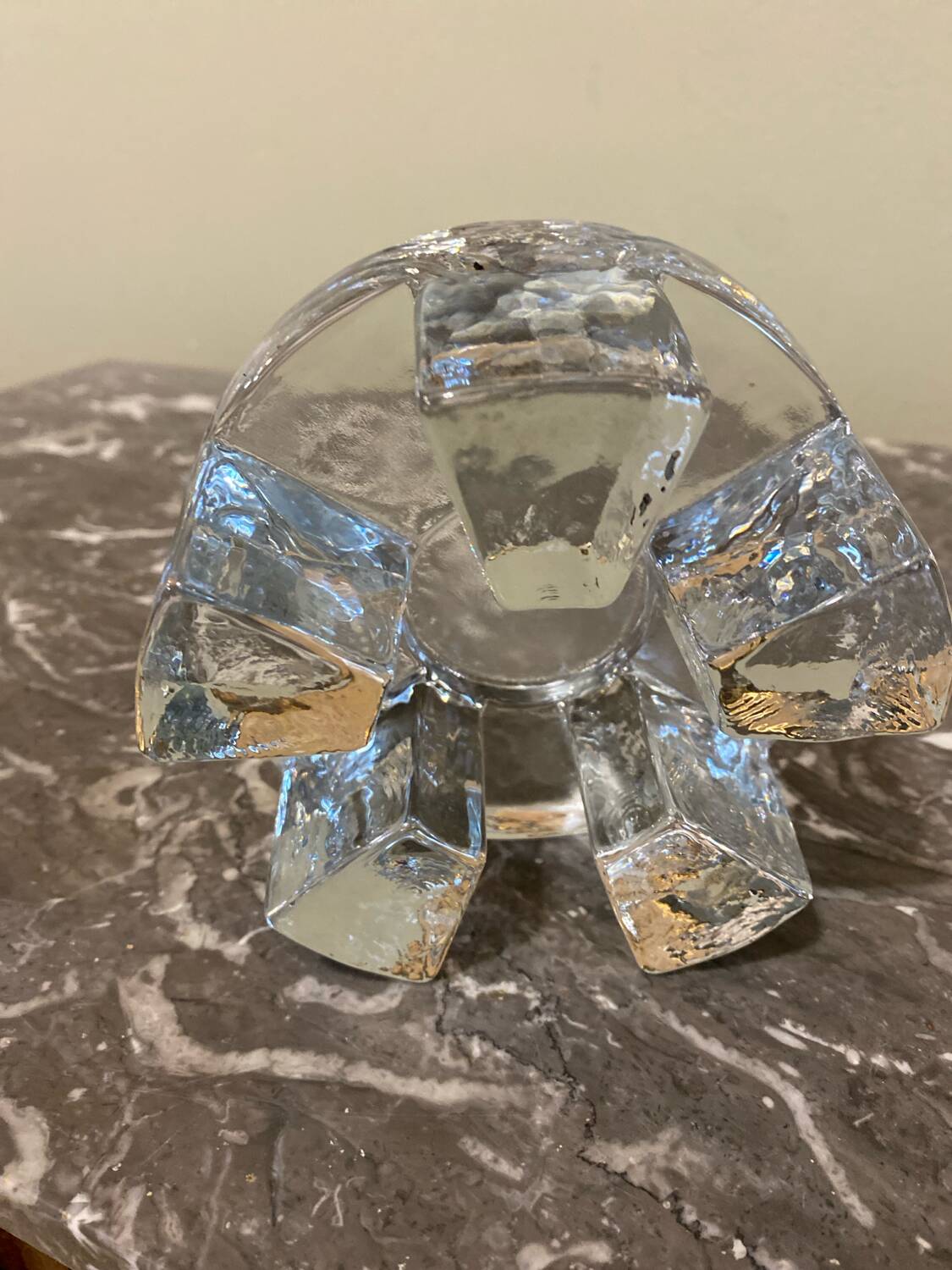 Candle holder ice cube