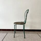Wrought iron chair