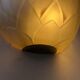 Pair of vintage wall lights, pink sandblasted glass, France 1970