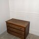 Commode vintage en cannage
