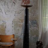 Massimo & Lella Vignelli, floor lamp in copper and marble, Wagneriana, Italy, 1986