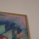 Fleurs au pastel par Petersen, 1995