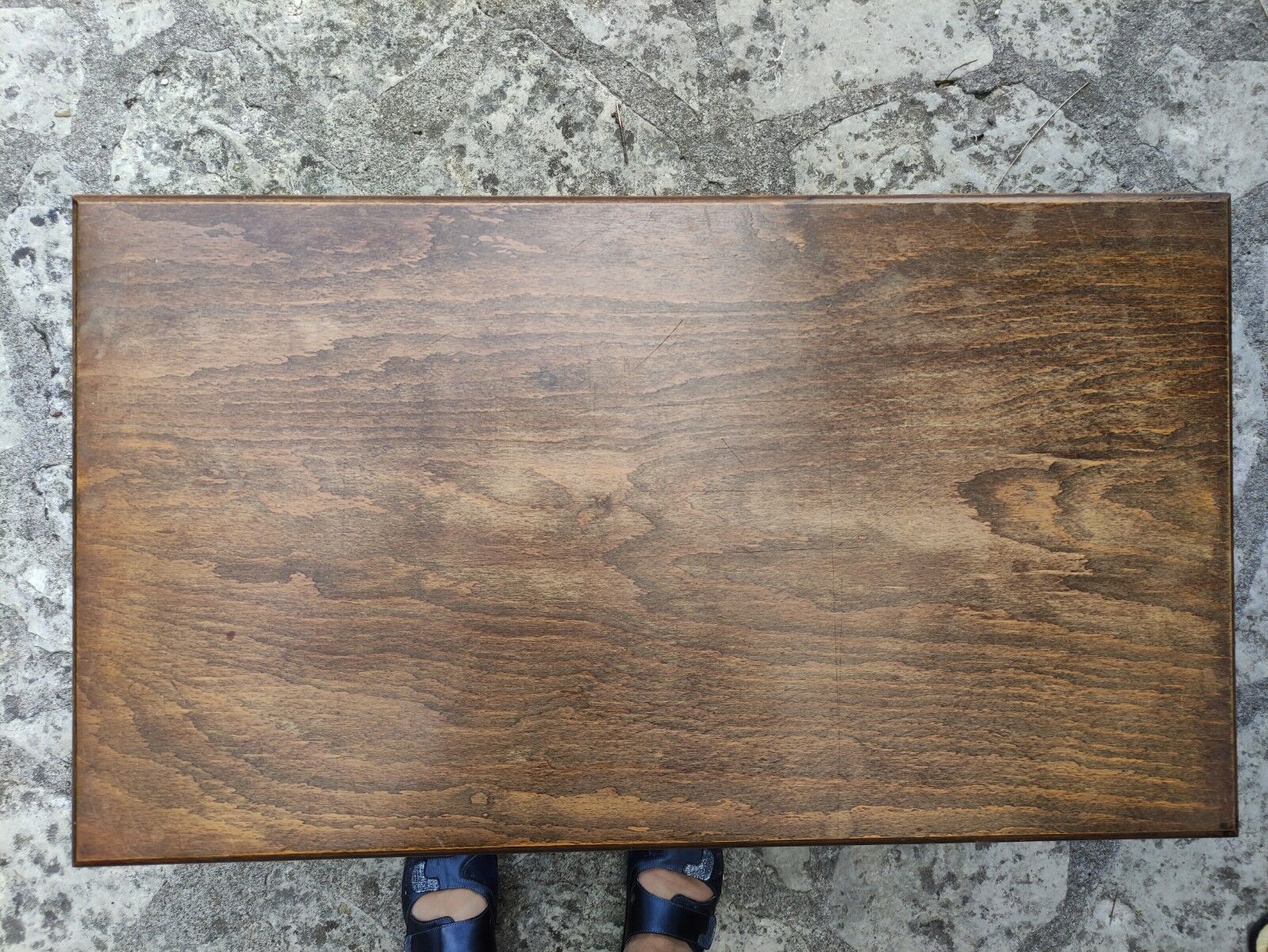 Wooden coffee table