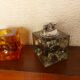 Ashtray and vintage lighter 70'S