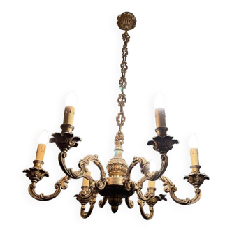6-branch chandelier