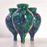 Vintage triple soliflore vase 1950