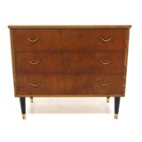 Commode scandinave en teck, Suède, 1950