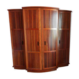 Dressing Cabinet in massive accajou