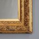 Antique carved and gilded wooden mirror, Italy, 19th century