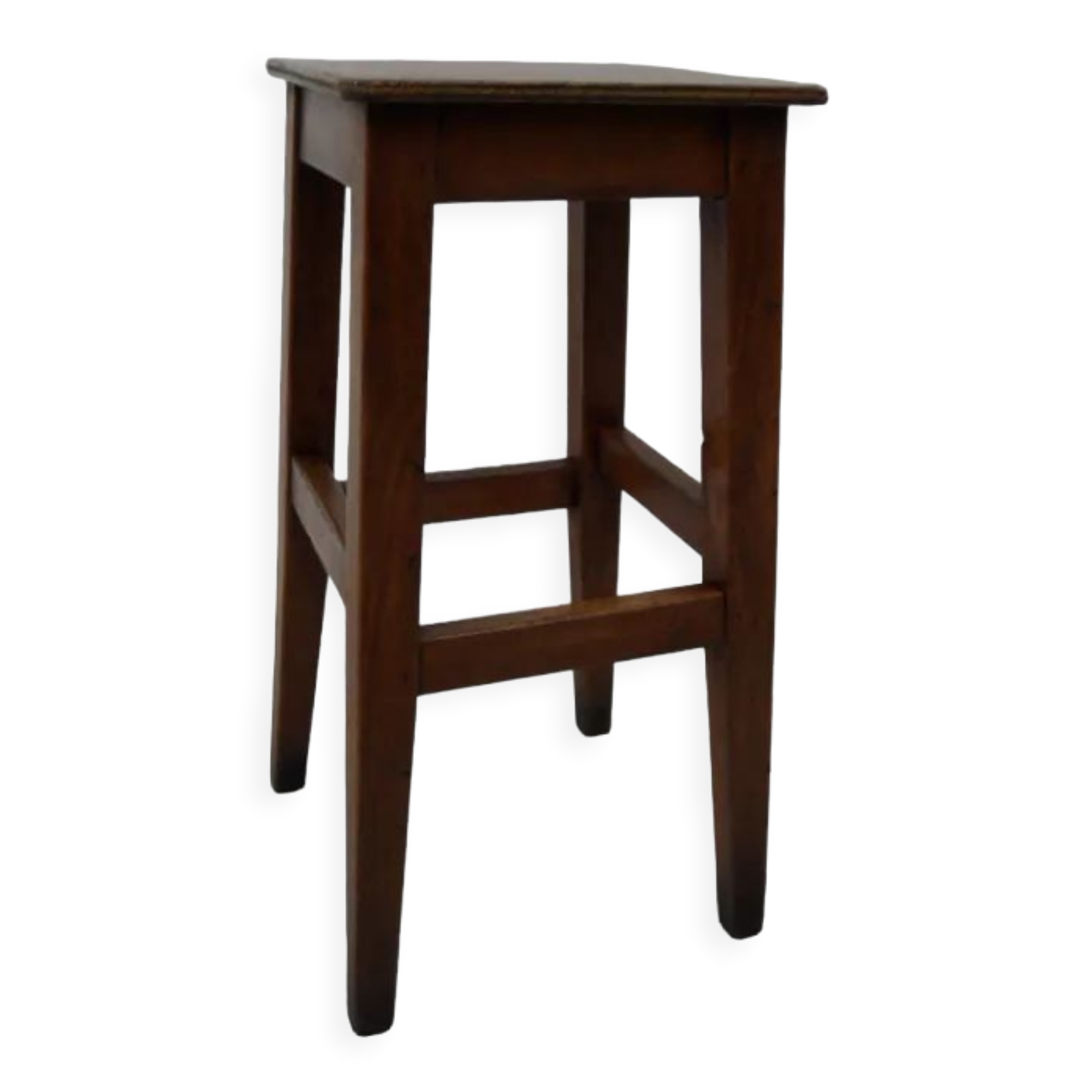 Tabouret en bois vintage