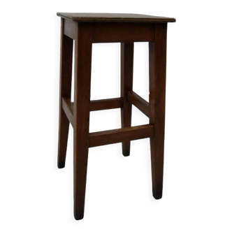 Tabouret en bois vintage