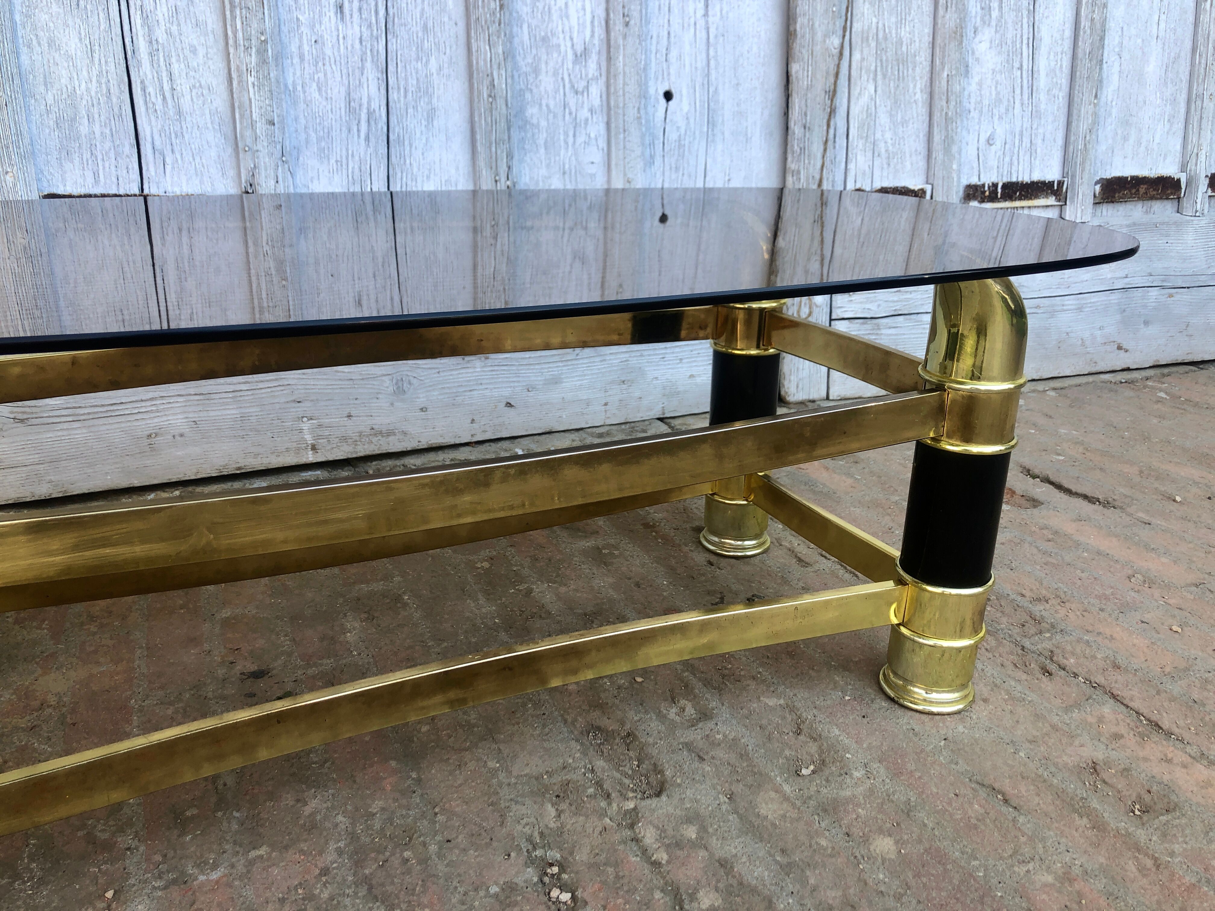 Hollywood regency coffee table