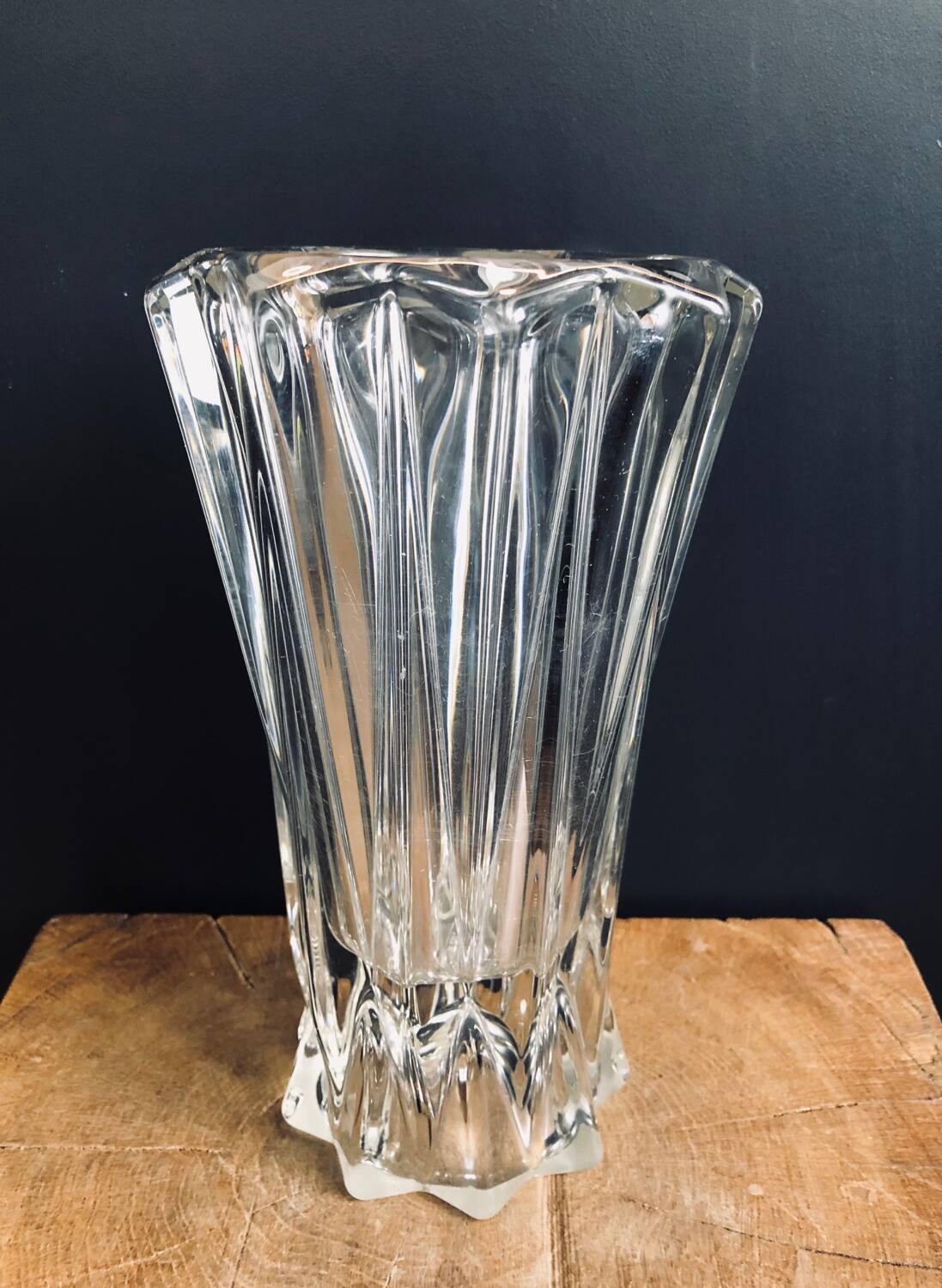 Vase cristal 1950/60