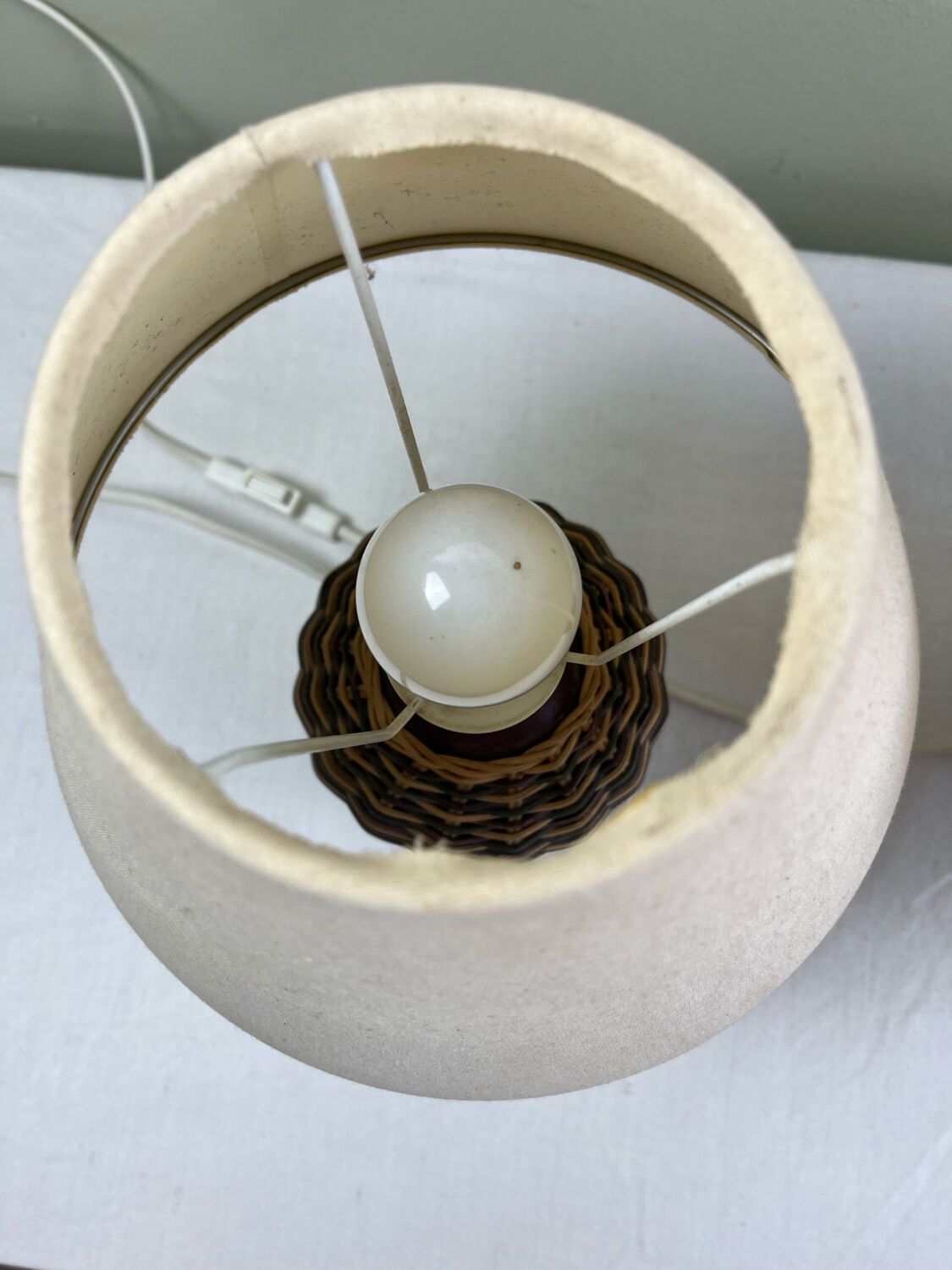 Pair of bedside lamps