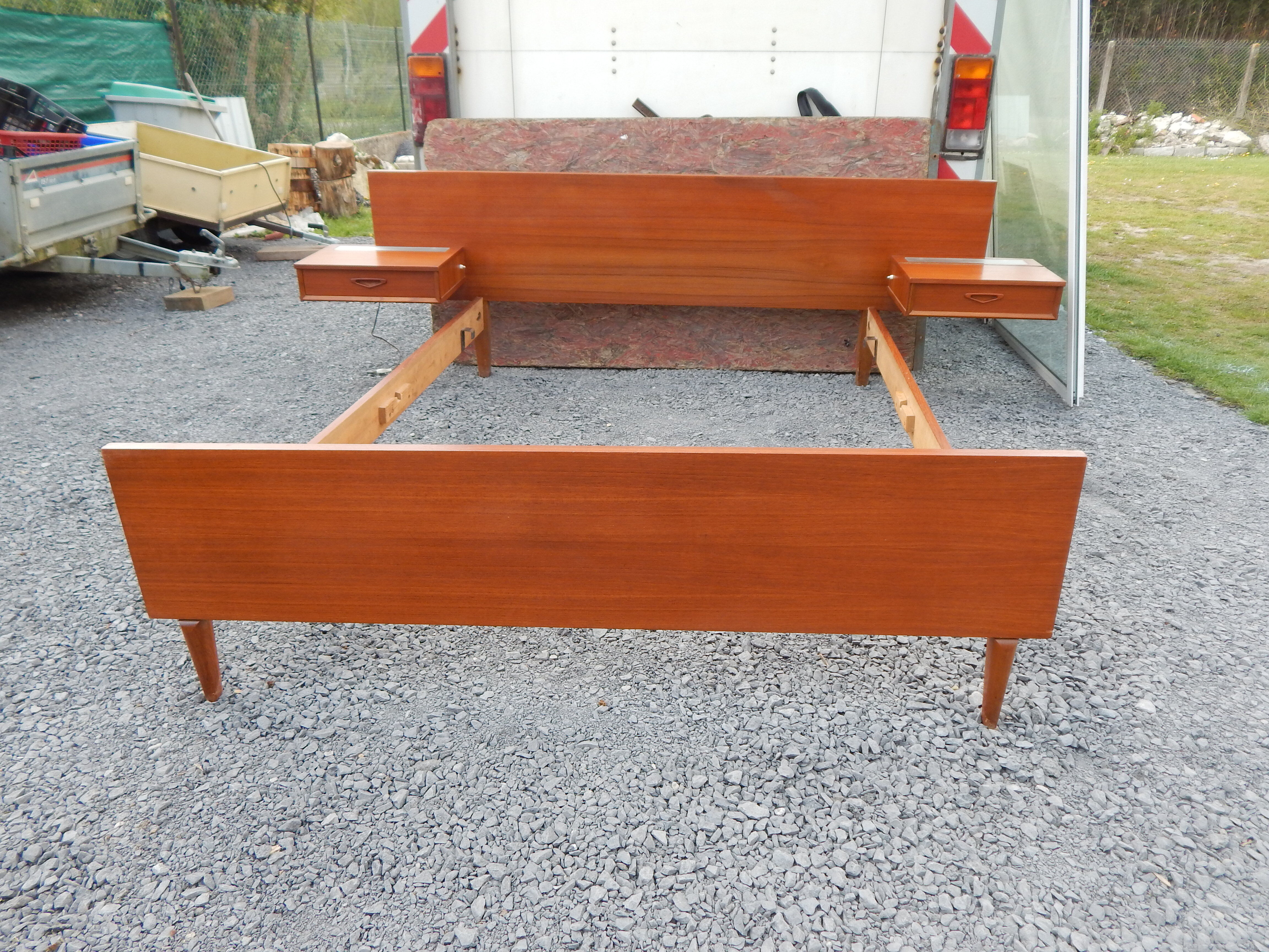 Vintage hanging bedside head year 50/60