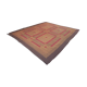 Burlap rug, 390x334 cm