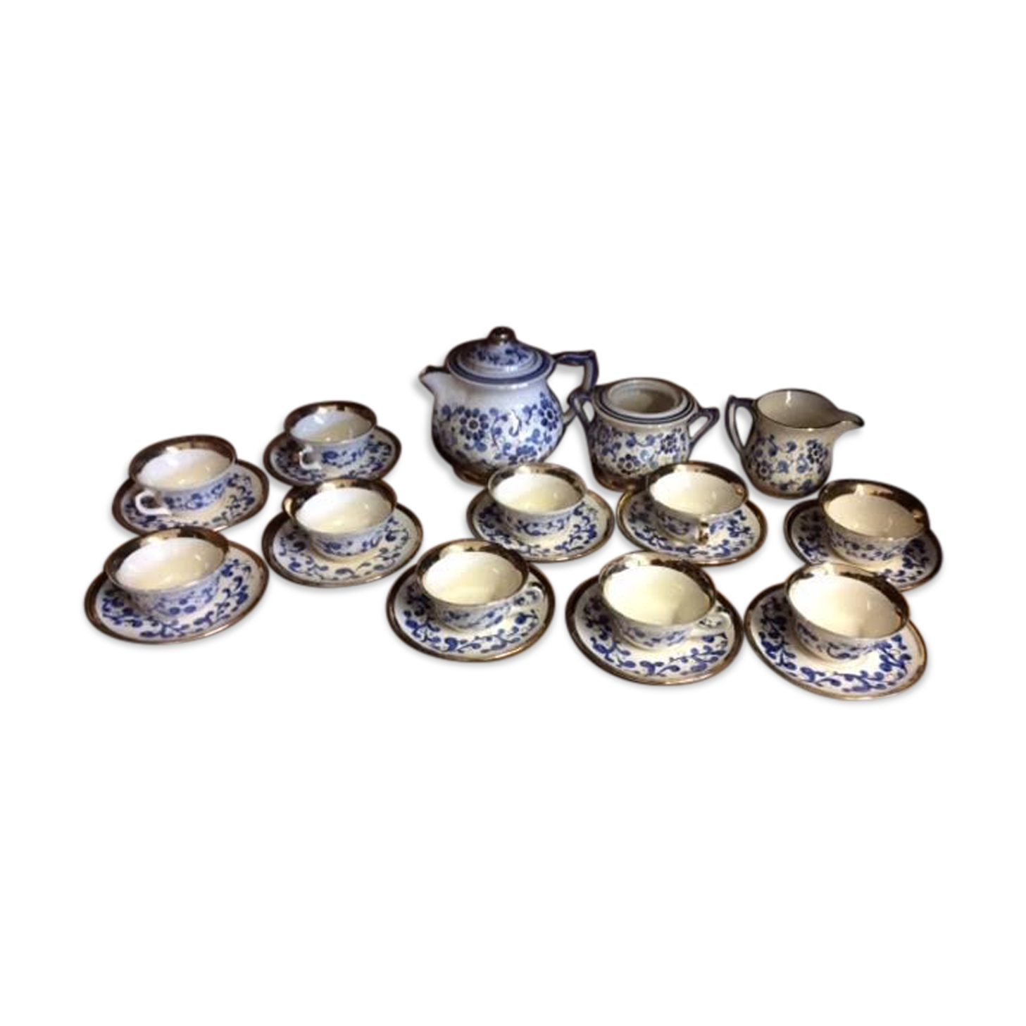 Porcelain coffee set