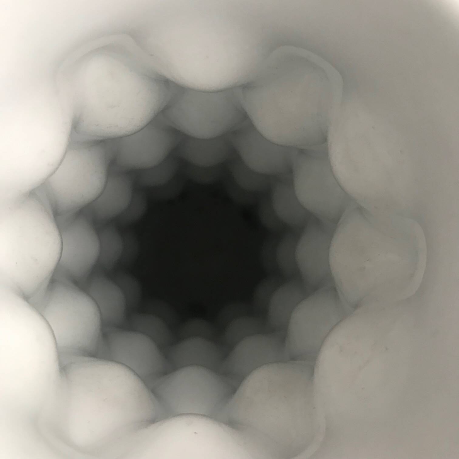 Vintage Platinum Vase • “Vibrations” • Rosenthal • 1970