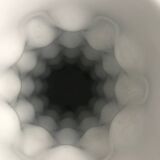 Vintage Platinum Vase • “Vibrations” • Rosenthal • 1970