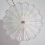 Precious Italian pink Murano glass ceiling fixture, Murano, 1970