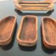 Teak aperitif service, vintage Scandinavian cups