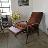 Scandinavian armchair with vintage "relax"