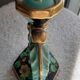 Art Deco candle holder