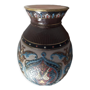 Vase en poterie d'art - villeroy boch