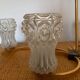Vintage chandelier 50s-60s gold metal 6 branches
