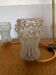 Vintage chandelier 50s-60s gold metal 6 branches
