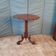 Mahogany pedestal table