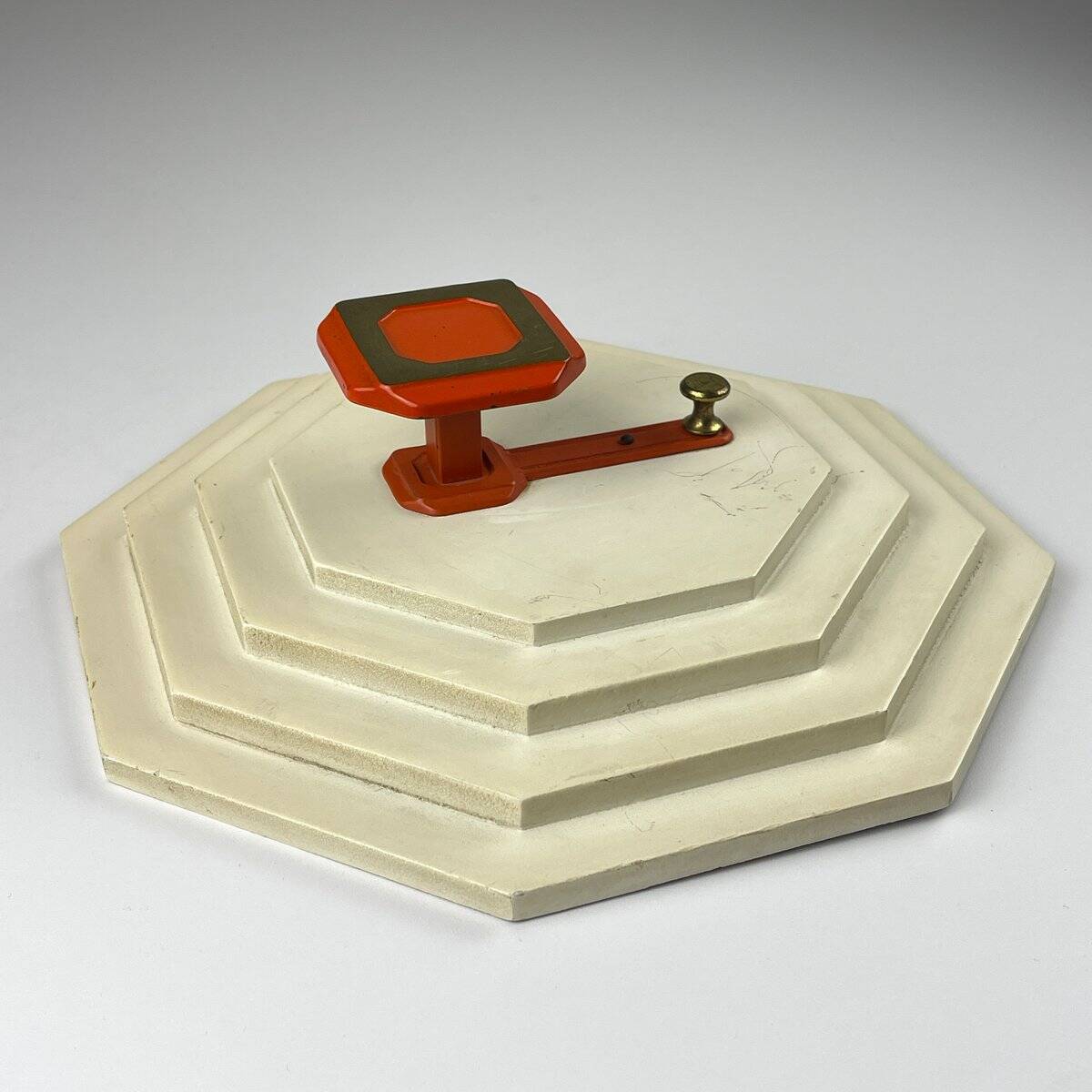 Patère Vintage Italien Art déco, années 1960