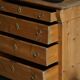 Ancienne commode danoise en pin, début du 20e siècle