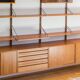 Modular wall shelving system by Poul Cadovius for Cado, 1960s